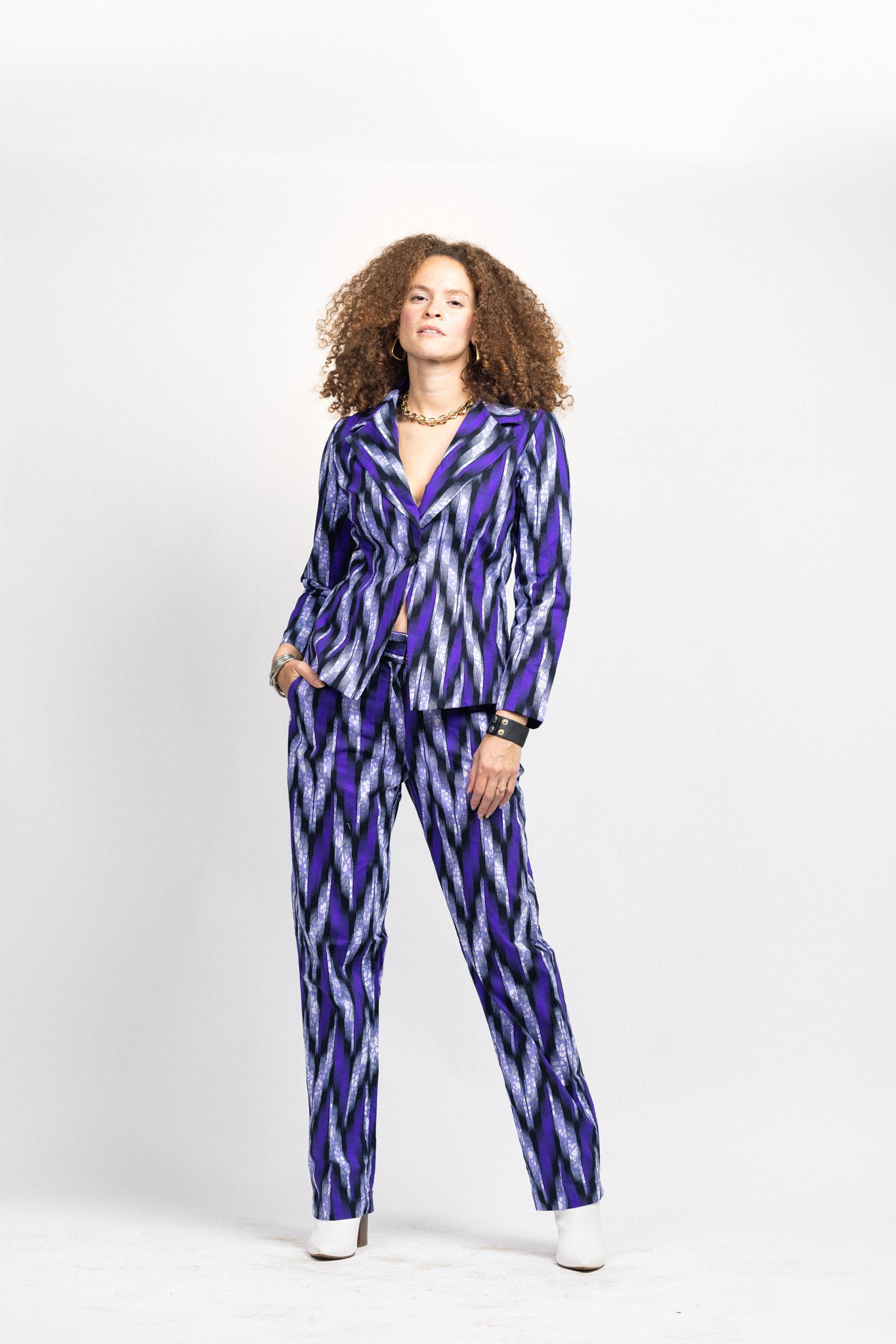 Purple Chevron Jacket