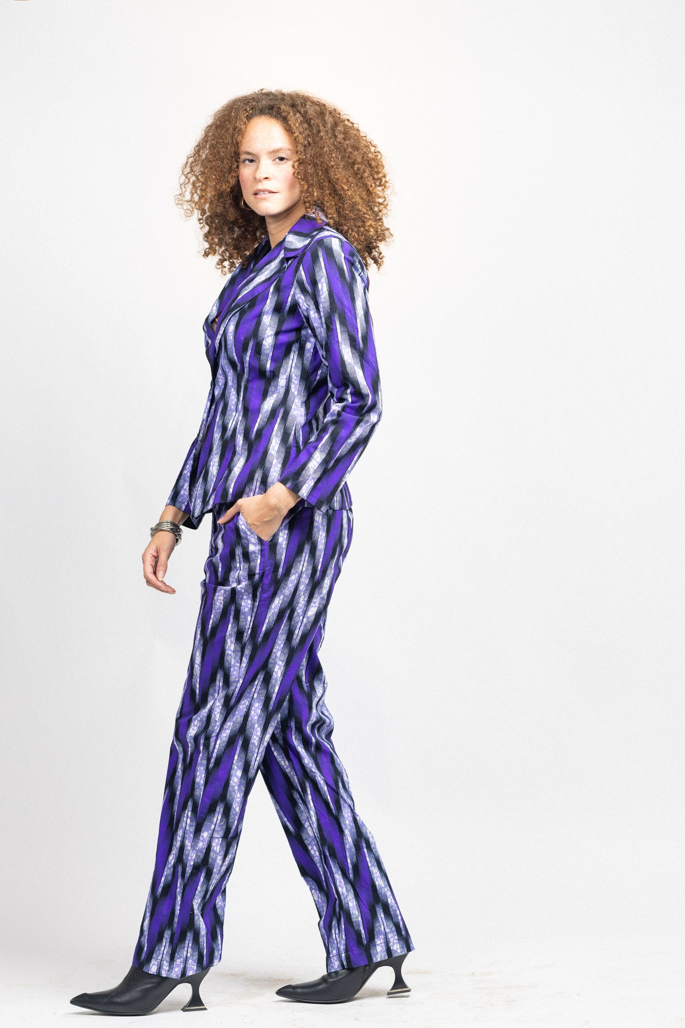 Purple Chevron Jacket