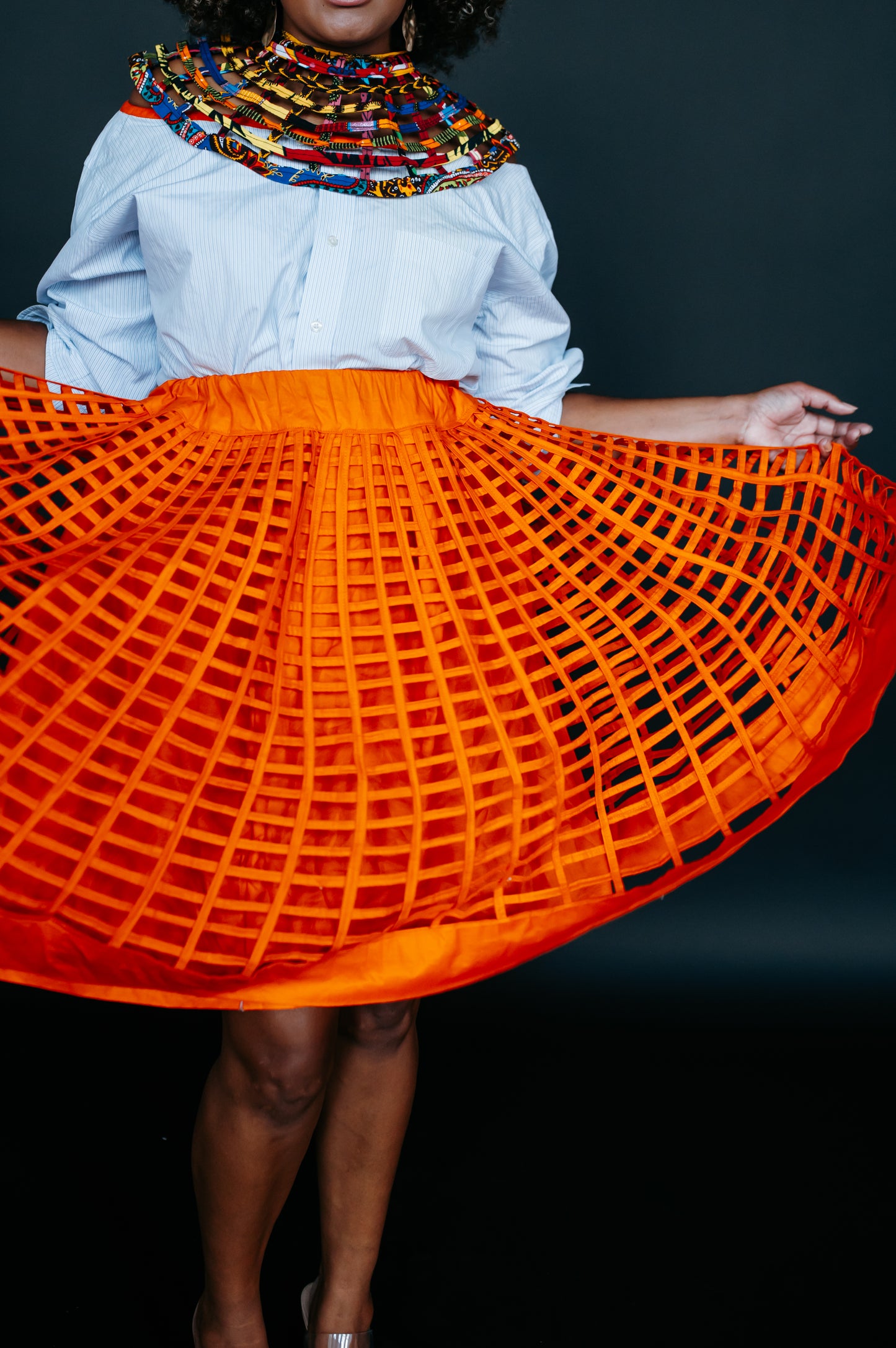 The Kenten Skirt - Boston Green | Zero Waste