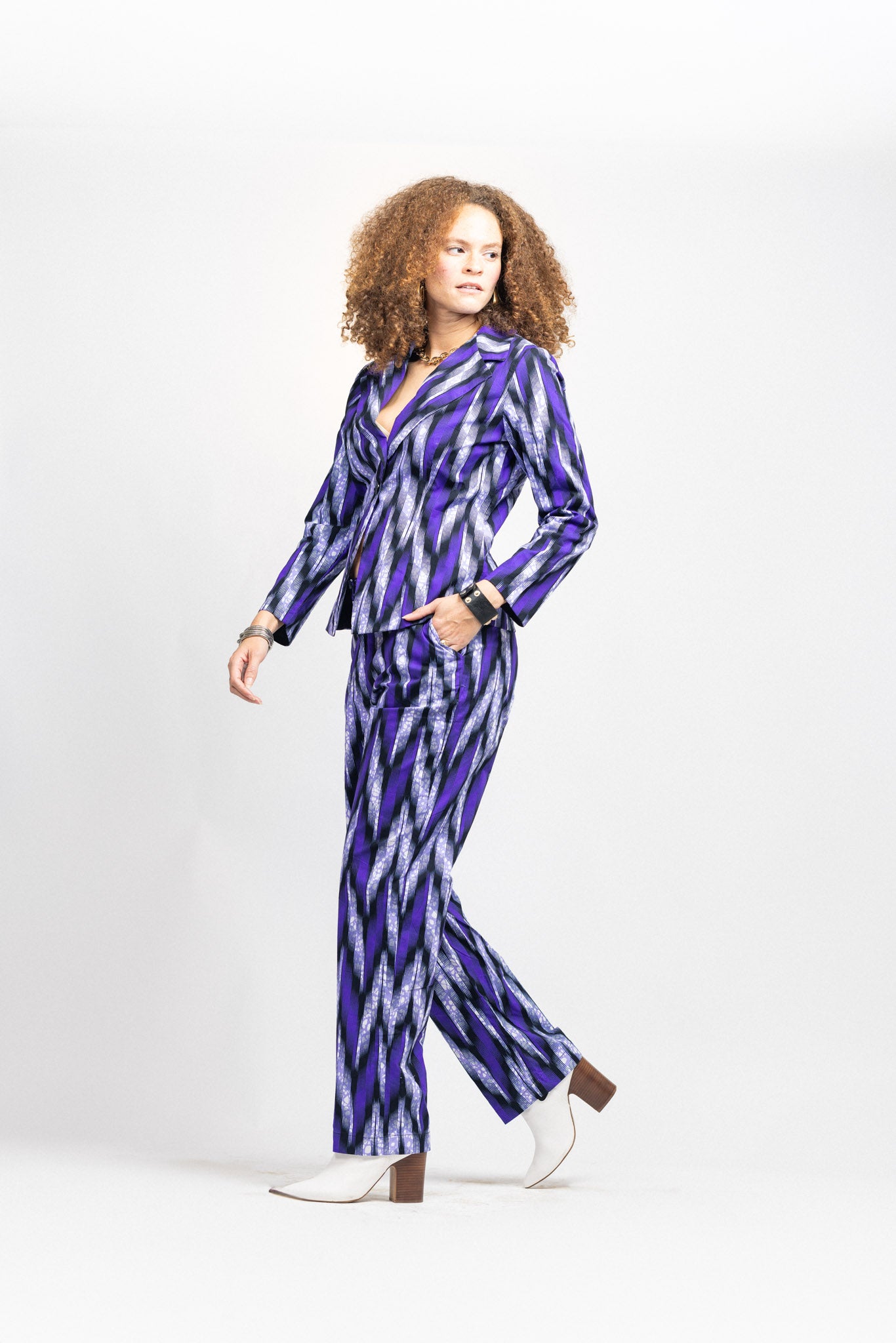 Purple Chevron Jacket