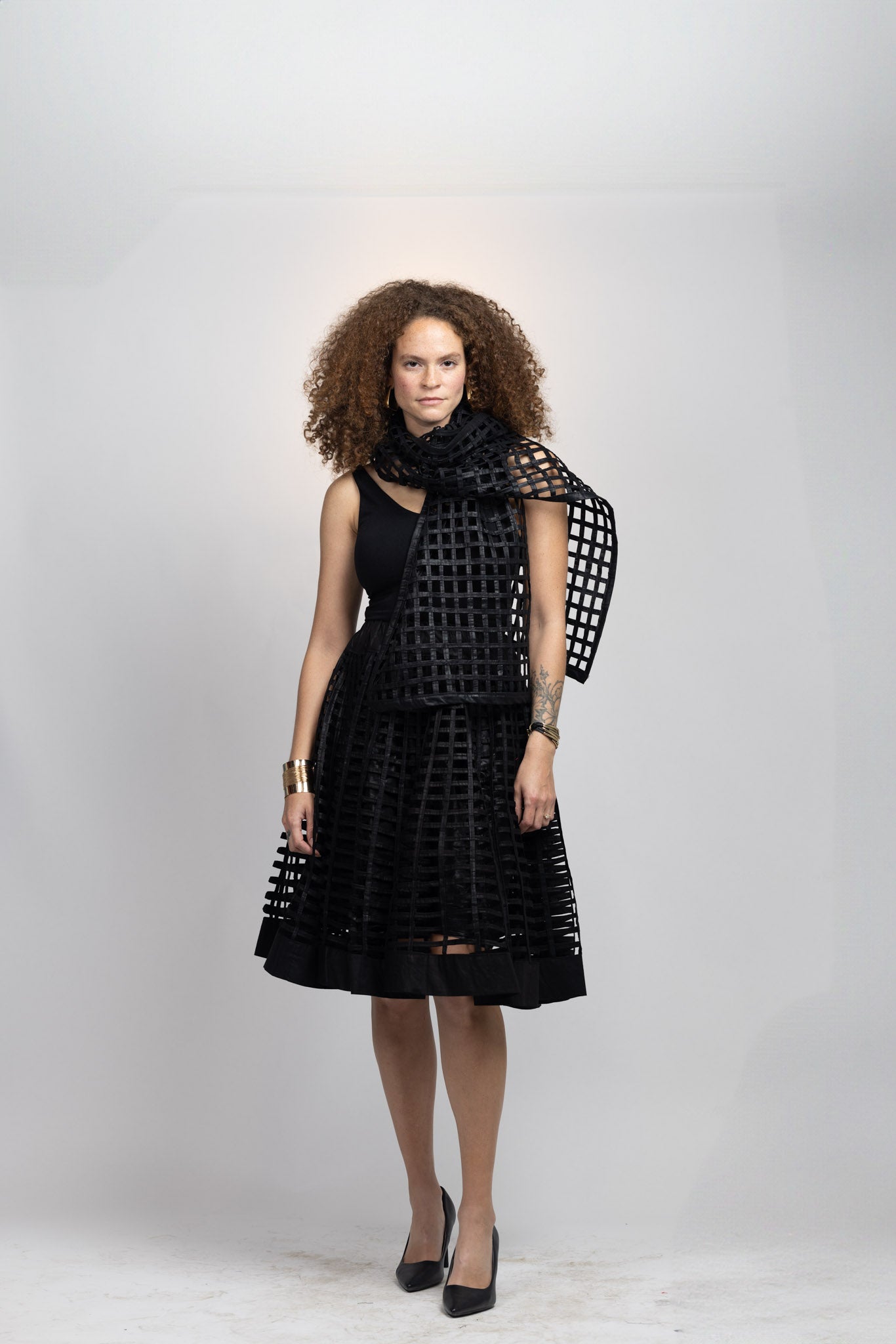 The Kenten Skirt - Black | Zero Waste