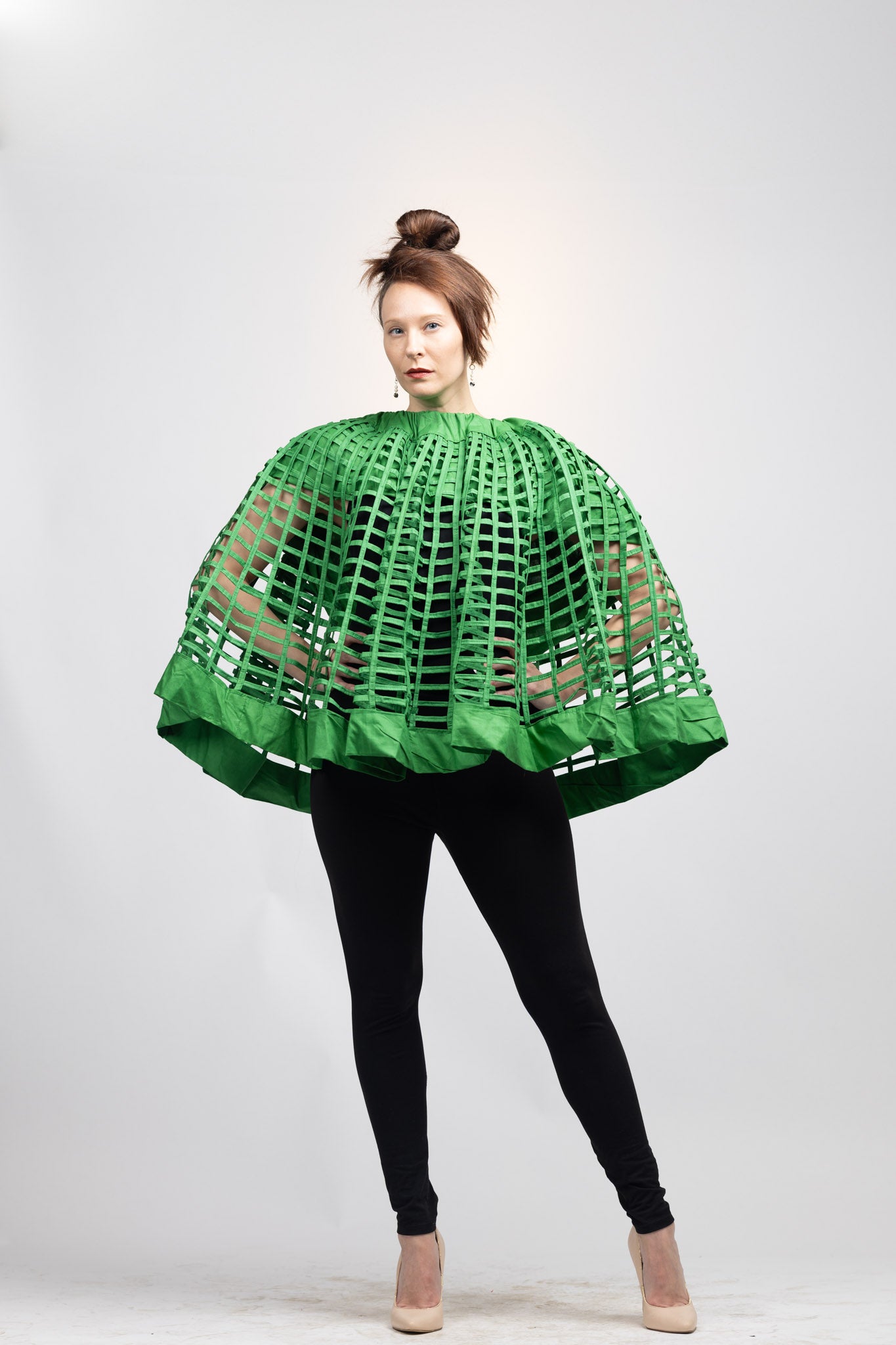 The Kenten Skirt - Boston Green | Zero Waste