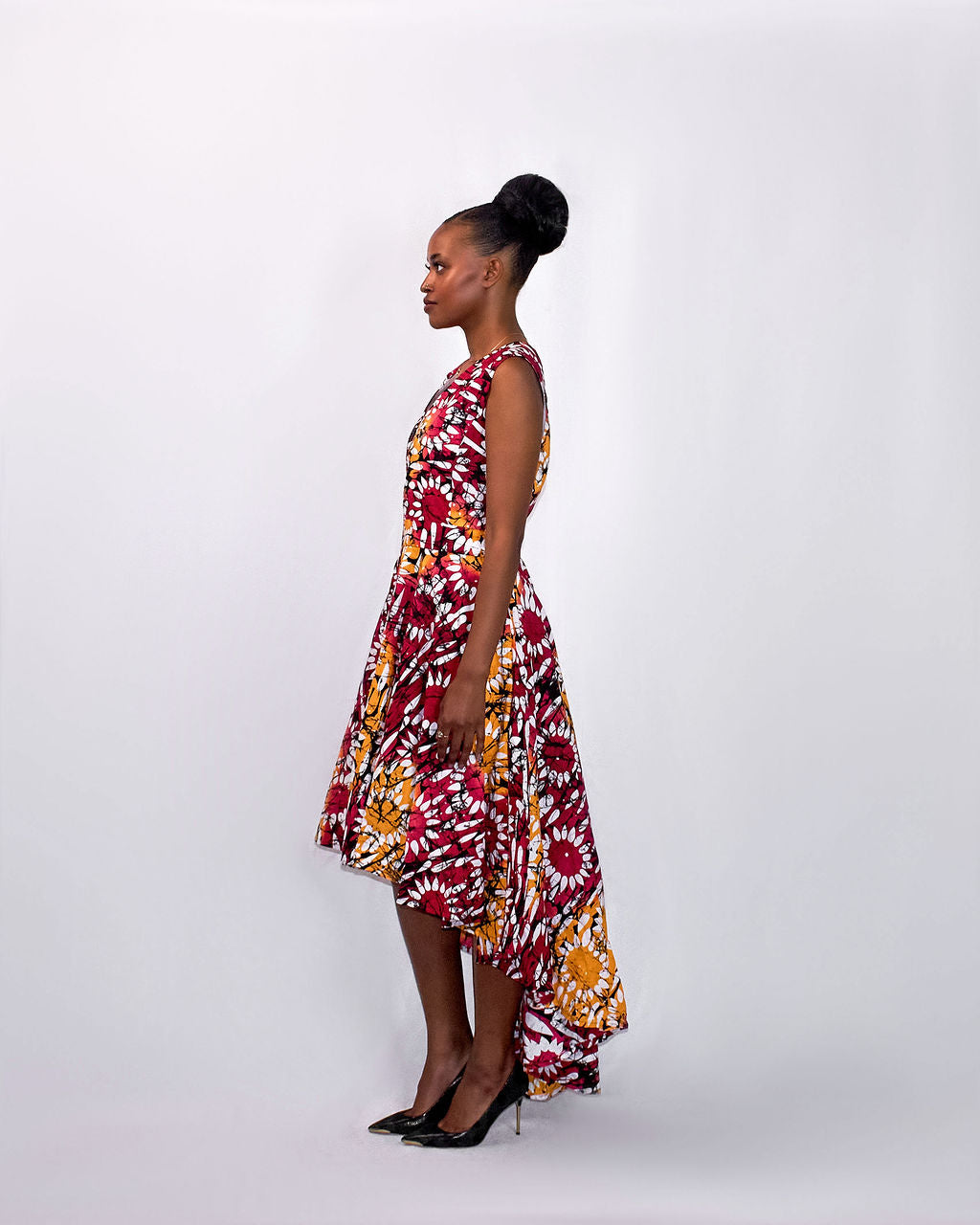 Hi-Lo Vest Dress-Fofoi