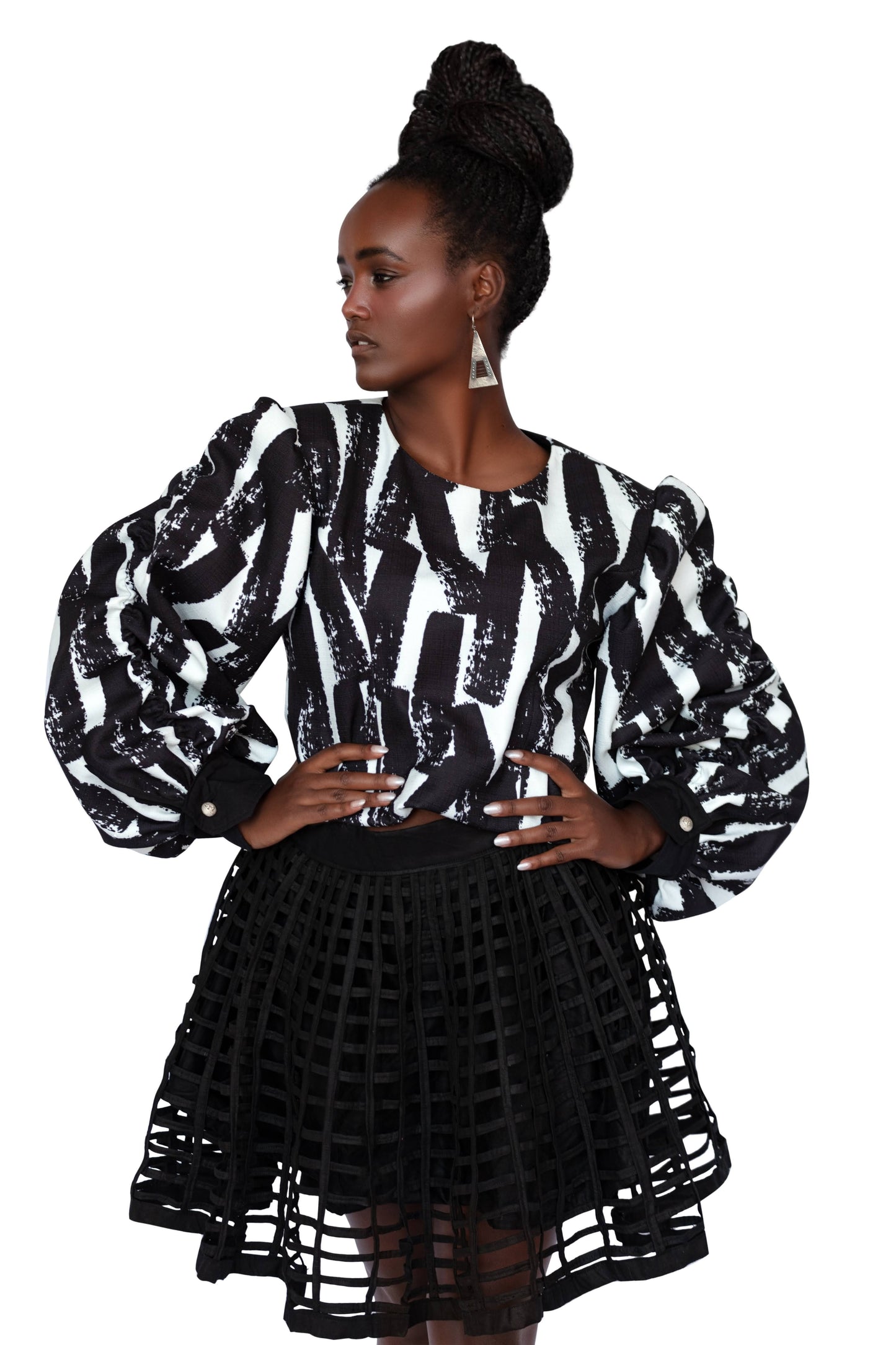 The Kenten Skirt - Boston Green | Zero Waste