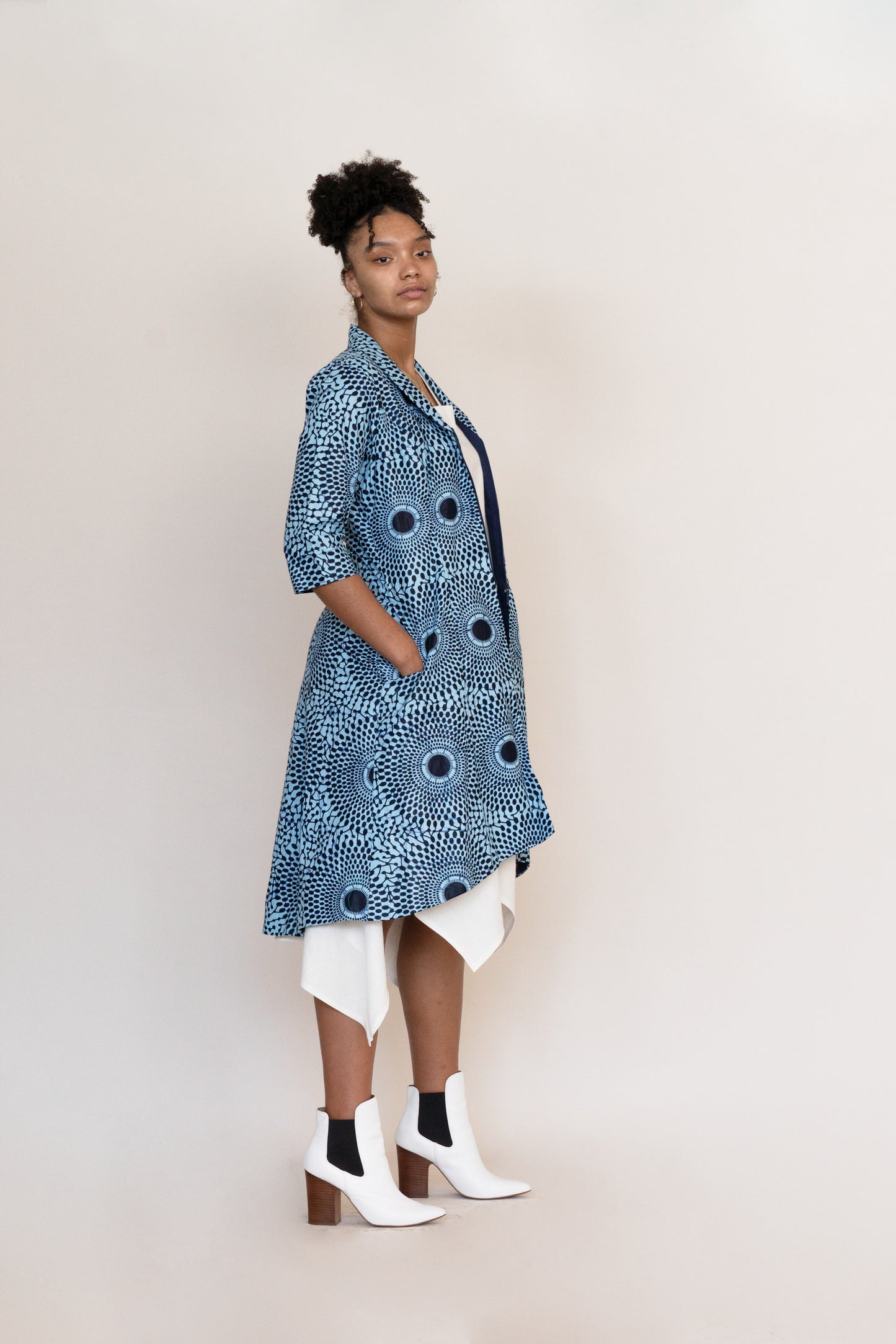 Manye Coat- Nsubra Print